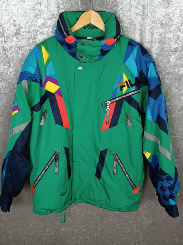 FILA Ski Jacket vintage 90s - Italy Ski Team Alberto Tomba Collection